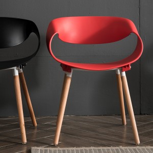 Moderní plastová židle Vysoce kvalitní kavárna s vysokou židlí restaurace